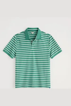 Seasalt Cornwall Mens Balefire Striped Polo Shirt