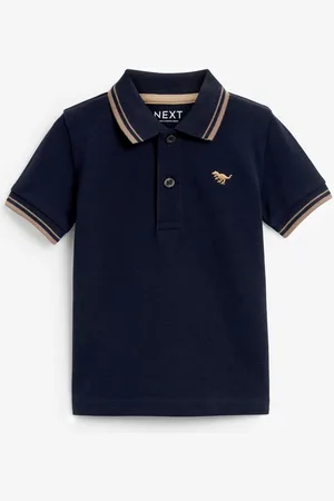 Next 100% Cotton Short Sleeve Polo Shirt (3mths-7yrs) 3