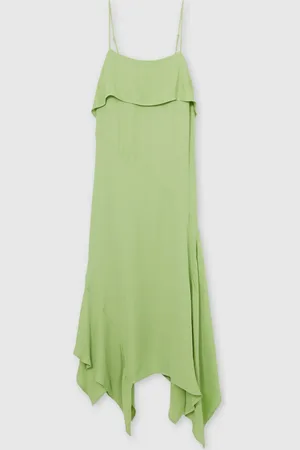 Reiss Alba Ruffle-Detail Midi Dress 14