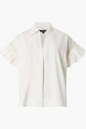 French Connection Sindey 100% Cotton Short Sleeve Shirt XL