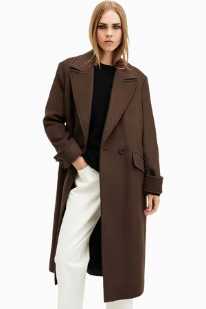 AllSaints AllSaints Brown Mabel Coat 12