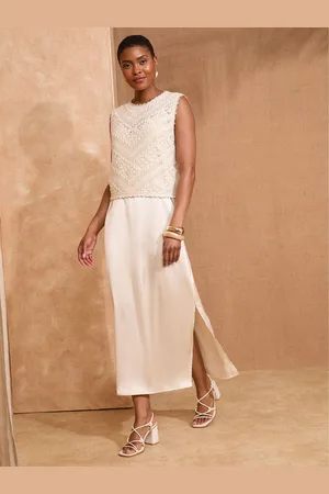 Love & Roses Crochet Chevron Stitch 2-In-1 Dress 16