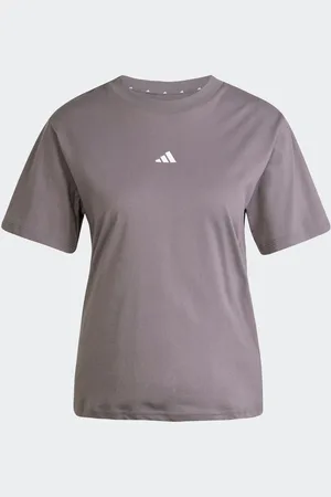 adidas Purple Small Logo 100% Cotton T-Shirt 8