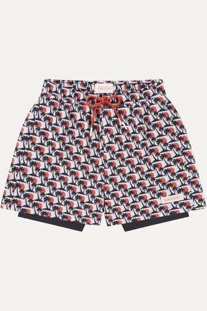 Sealskinz Southwood Quick Dry Fish Print Swim Shorts large