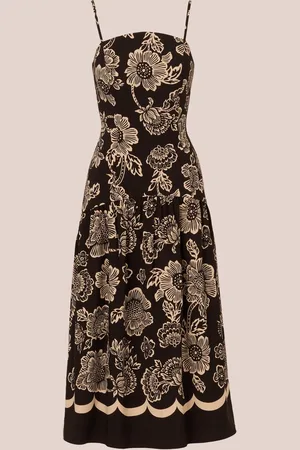 Adrianna Papell Adrianna by Printed Midi Dress AU 18