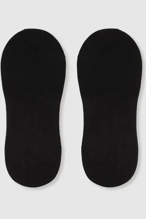 Reiss Black Rafi Cotton-Blend Loafer Socks M-L