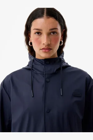 Hunter Water Resistant Popper Fastening Raincoat