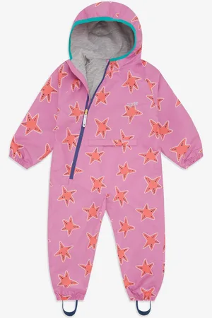 Muddy Puddles Pink Waterproof EcoLight Puddlesuit 1.5