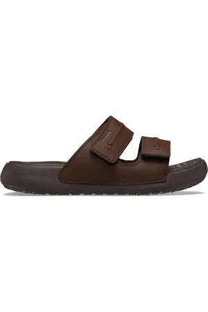 Crocs Brown Yukon Vista II Sandals AU 8 (EU 42.5)
