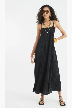 River Island Plisse Trim Maxi Dress xlarge