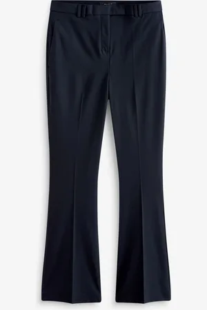 Next Navy Tailored Bootcut Trousers AU 18 R