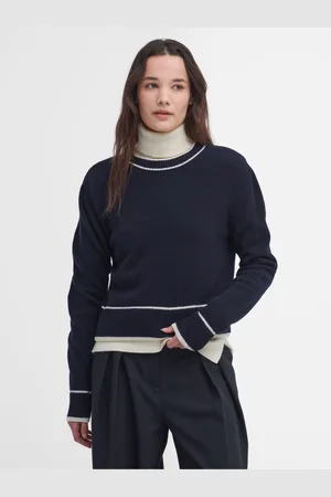 Barbour Blue Rochelle Knit Jumper AU 12