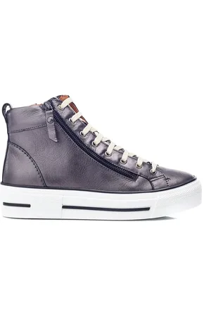 Moda In Pelle Annaken High Top Chunky Lace-Up Leather Trainers AU 9 (EU 40)