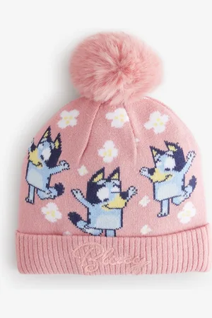 Next Pink Bluey Beanie Hat (1-10yrs) 110116cm