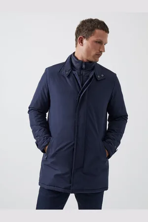 French Connection Blue Blue Inner Coat S