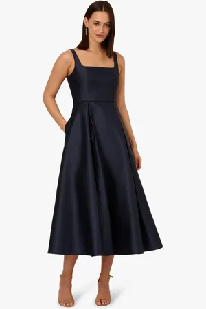 Adrianna Papell Mikado Ankle Dress AU 20
