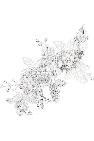 Jon Richard Suzie Open Leaf And Crystal Clip One