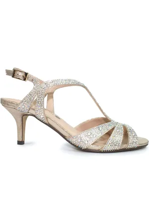 Lunar Francie Wide Fit Gemstone Sandals AU 6 (EU 37)