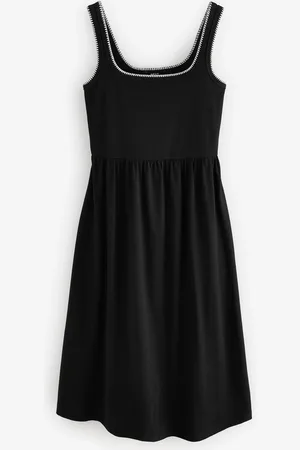Next Jersey Midi Summer Dress AU 12 Tall