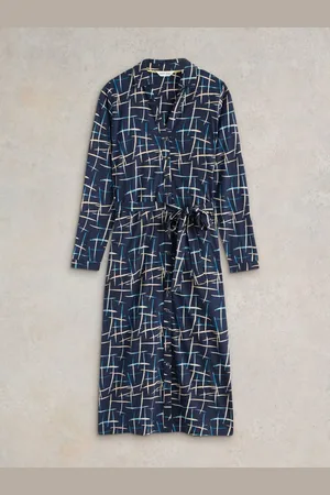 White Stuff Annie Jersey Shirt Dress AU 6