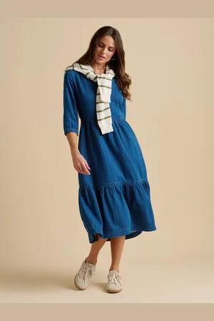 Brakeburn 100% Cotton Jetty Midi Dress 8