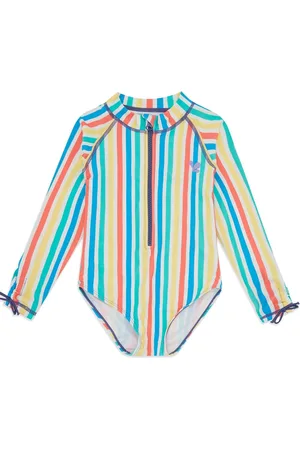 Muddy Puddles Light Blue UV Protective Swimsuit 4