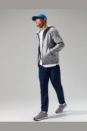 Berghaus Grey Logo Zip-Up Hoodie XXL