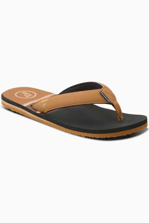 FoamLife Brown Mens Rullen-SC Flip Flops AU 10 (EU 44)