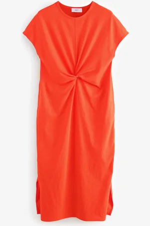 Next 100% Cotton Twist Short Sleeved T-Shirt Summer Dress AU 12 Tall