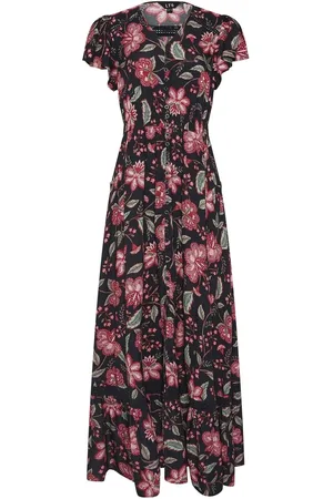 Long Tall Sally Button Maxi Dress AU 8 Tall