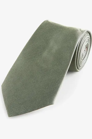 Next Lichen Green Silk Tie One