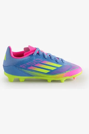 adidas Blue Kids F50 League Firm/Multi-Ground Boots AU 4 (EU 36.5)