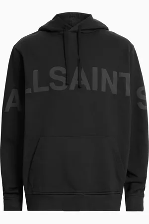 AllSaints AllSaints Black Biggy Over The Head Hoodie XXL