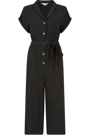 Yumi Black Button up Jumpsuit 16