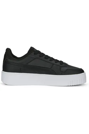 PUMA Black Womens Carina Street Trainers AU 8.5 (EU 40)