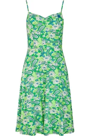 Joe Browns Paisley Floral Spaghetti Strap Jersey Sundress AU 8