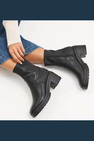 Next Black Forever Comfort Chunky Sock Ankle Boots AU 9 (EU 41)