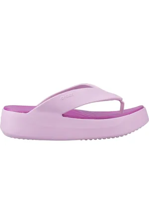Crocs Purple Getaway Platform Flip-Flops