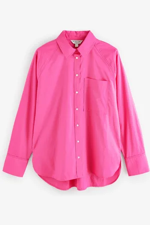 Next Girlfriend Oversized Long Sleeve Shirt AU 10 Petite