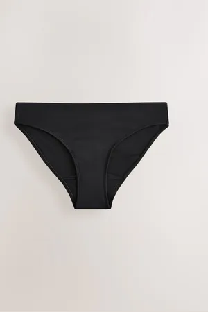 Next Black High Leg Period Bikini Bottoms AU 16
