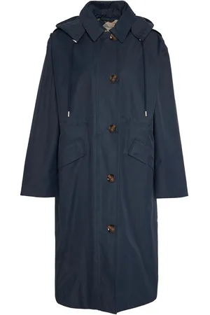 Barbour Navy Fearne Waterproof Trench Coat 16