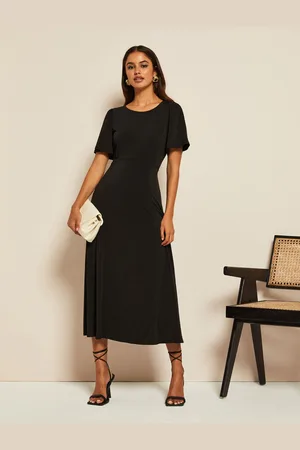 Friends Like These ITY Flutter Short Sleeve Midi Dress AU 10