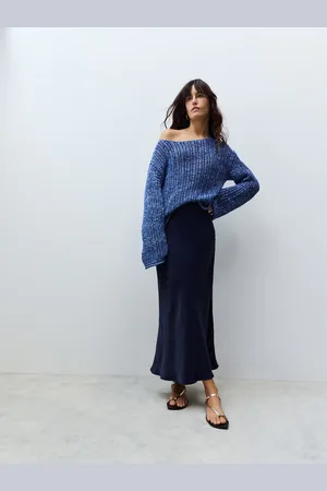 Next Satin Midi Skirt AU 20 Petite