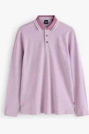 HUGO BOSS Long Sleeve 100% Cotton Polo Shirt M