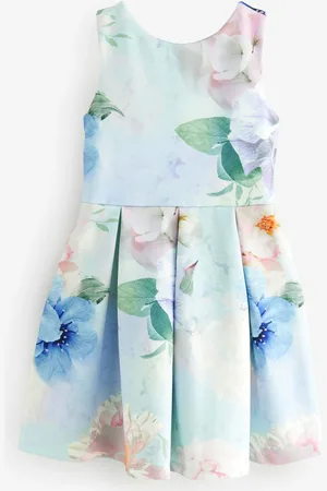 Next Cut Out Detail Scuba Occasion Dress (1.5-16yrs) 5 Years (110cm)
