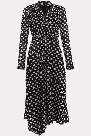 Phase Eight Caitlin Printed Mesh Dress AU 6