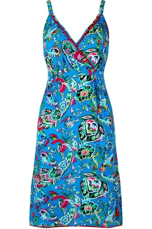 Joe Browns Oversized Floral Pom Pom Trim Strappy Sundress AU 10