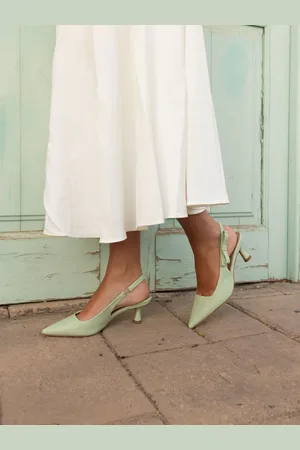 Novo Indi Bow Low Heel Point Slingback Courts AU 9 (EU 40)