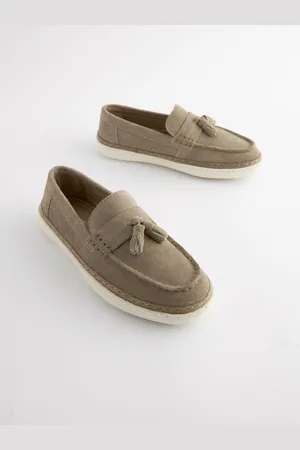 Next Suede Tassel Loafers AU 10 (EU 28)