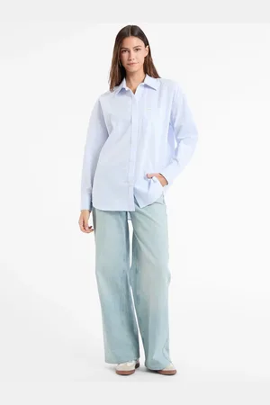 Guess Oversized Long Sleeve 100% Cotton Shirt M